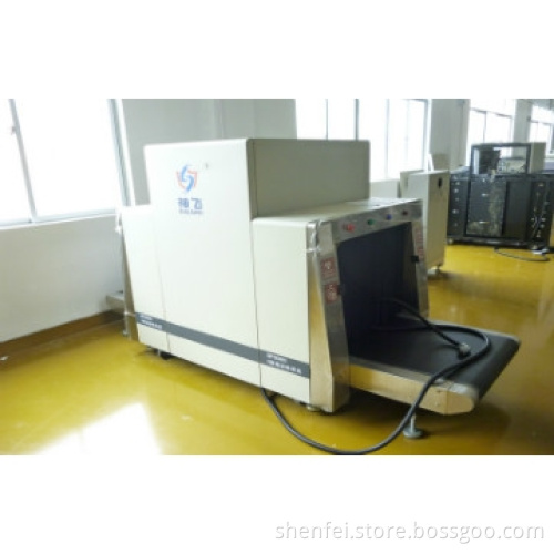 Multi-energy 34MM SF8065 X-ray baggage scanner for army base